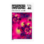 Space Blooms Postage Stamp