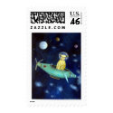 Space Bob postage