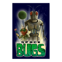 Space Bugs Alpha poster posters