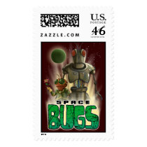 Space Bugs Alpha Stamp stamps