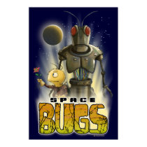 Space Bugs Zeta poster posters