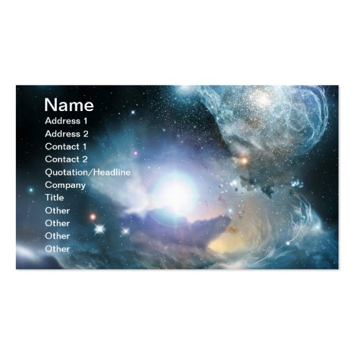 Space Business Card