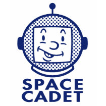 SPACE CADET - Blue t-shirts