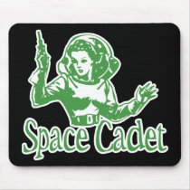 Space Cadet Green mousepads