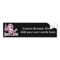 Space Cadet Pink bumper stickers