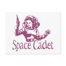 Space Cadet Pink Postcards