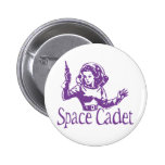 Space Cadet Purple Pinback Buttons