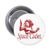 Space Cadet Red Pins