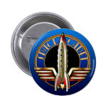 Space Cadet Round Button