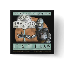 Space Cadet Square Button