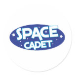SPACE CADET stickers