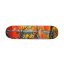 Space Cats Skateboard by kewzoo Space Cats Skateboard
