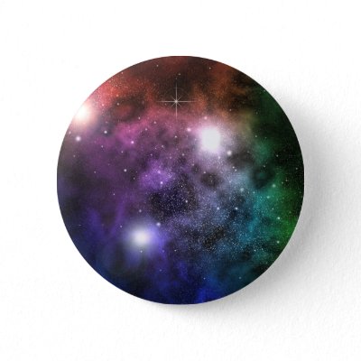 Space Clouds Pin