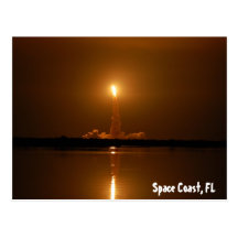 Space Coast, FL Post Card
