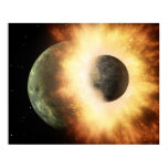Space Collision Poster