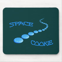 Space Cookie Frisbee Mousepad