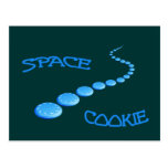Space Cookie Frisbee Postcards