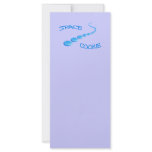 Space Cookie Frisbee Rack Card Template