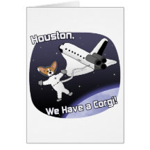 Space Corgis Card