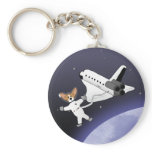 Space Corgis Keychain