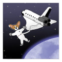 Space Corgis posters