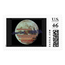 Space Cowboyanapolis 500-Completely Over The Moon! Stamps