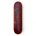 Space Cowboyanapolis 5oo-Completely Over The Moon! skateboards