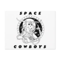 Space Cowboys Postcard
