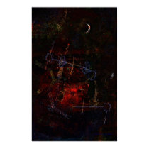 "Space Debris" Print posters