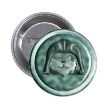 Space Dog Badge Pins