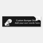 Space Dog Bumper Stickers