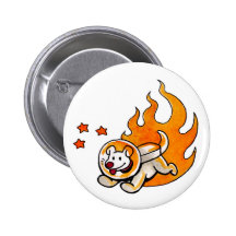 Space Dog Pins