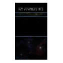Space Earring Cards business cards