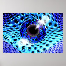 Space eye poster