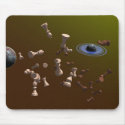 Space for a game of chess mousepads