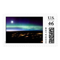 space green and blue postage by tinkerbellekel space green and blue postage