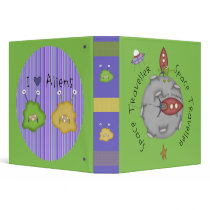 Space Invaders Avery Binder