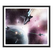 Space Invasion posters by amfetakrom Space Invasion posters