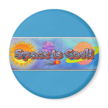 Space is Cool! magnets by kmyersneu Space is Cool! magnets