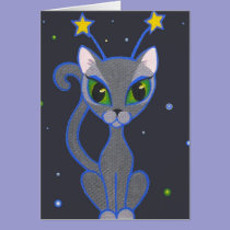 "space kitty black" gift card cards