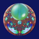 Space Lace Fridge Magnet