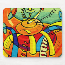 "SPACE LANDING" mousepads