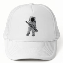 Space Marine - Astronaut with a Rifle hats by strk3 Space Marine - Astronaut with a Rifle hats