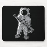 Space Marine - Astronaut with a Rifle Mouse Mat