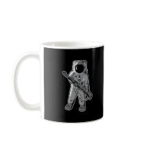 Space Marine - Astronaut with a Rifle mugs by strk3 Space Marine - Astronaut with a Rifle mugs