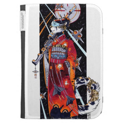 Space Marine Kimono Jaguar Kindle Case