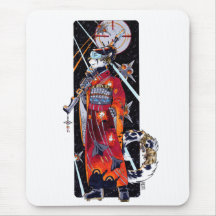 Space Marine Kimono Jaguar Mousepad