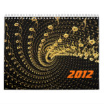 Space melody swirl wall calendar