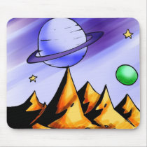 Space Mousepad by 3DMOONMAN Space Mousepad