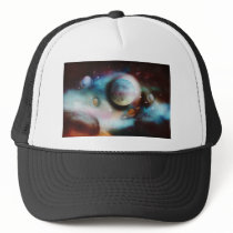 Space Nebula and stars hats & peak caps